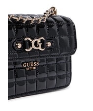 GUESS NADIRA Bolso de hombro micro NEGRO - Bolsos Mujer - 3