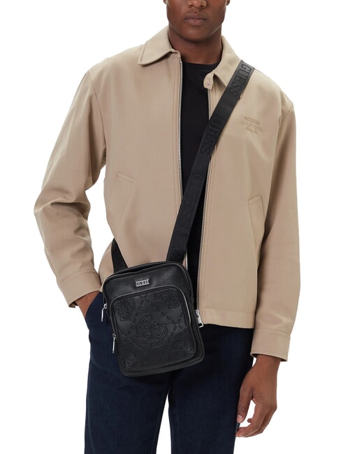 BOSTON Bolsa plana NEGRO - Bandoleras Hombre