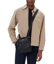 GUESS BOSTON Bolsa plana NEGRO - Bandoleras Hombre - 4