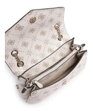 GUESS SILIA Bolso de hombro convertible logotipo de vainilla - Bolsos Mujer - 4
