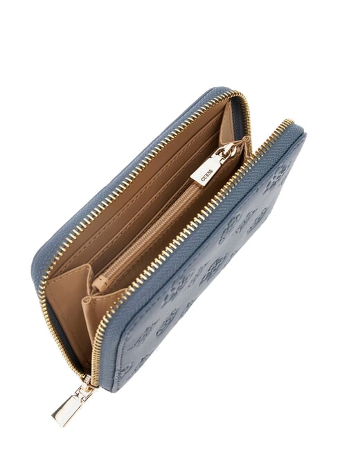 PHOEBE Cartera mediana con cremallera logotipo de pizarra - Carteras Mujer