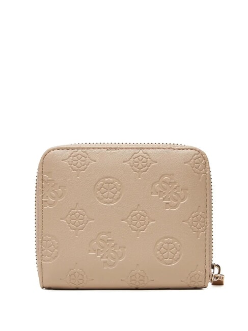 PHOEBE Cartera peque&ntilde;a con cremallera logotipo simplemente gris topo - Carteras Mujer