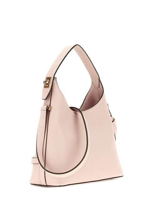 GIULLY 2 Bolso con estampado Saffiano y bandolera ROSE - Bolsos Mujer
