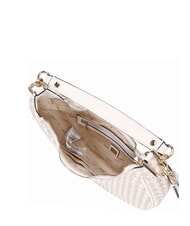 GUESS MIREMA  Bolso de hombro blanco multi - Bolsos Mujer - 4