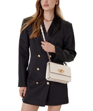 GUESS SALINGE Mini bolso de hombro OFFWHITE - Bolsos Mujer - 4