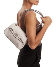 GUESS KATYA  Bolso de hombro logotipo de agua de rosas - Bolsos Mujer - 5