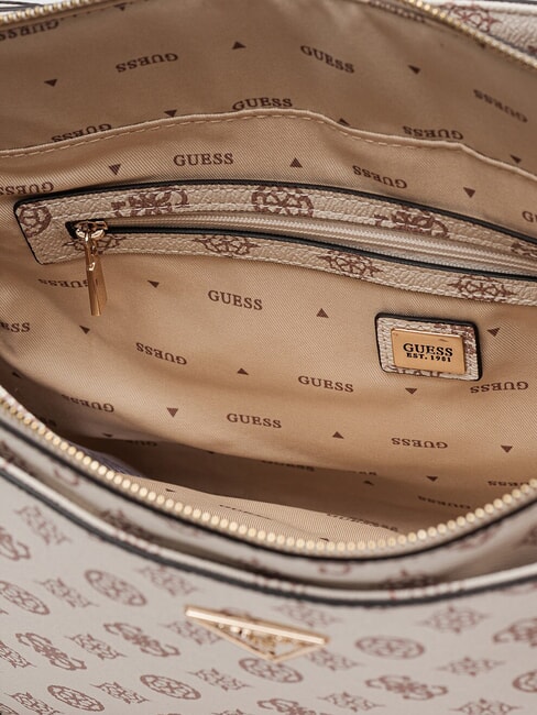 DARYNA Bolso de hombro logotipo de crema - Bolsos Mujer