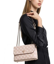GUESS DARYNA Bolso de hombro / bandolera logotipo de rosa oscura - Bolsos Mujer - 5