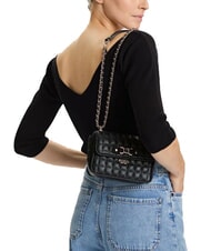 GUESS NADIRA Mini bolso de hombro NEGRO - Bolsos Mujer - 4