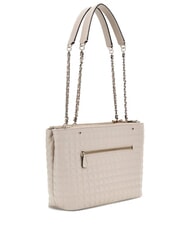 GUESS NADIRA Bolso de hombro gris topo claro - Bolsos Mujer - 2