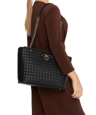 GUESS NADIRA Bolso de hombro NEGRO - Bolsos Mujer - 4
