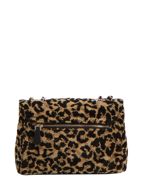 GIULLY Bolso con estampado animal leopardo - Bolsos Mujer
