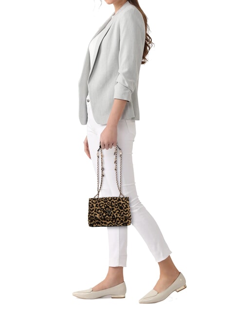 GIULLY Bolso con estampado animal leopardo - Bolsos Mujer