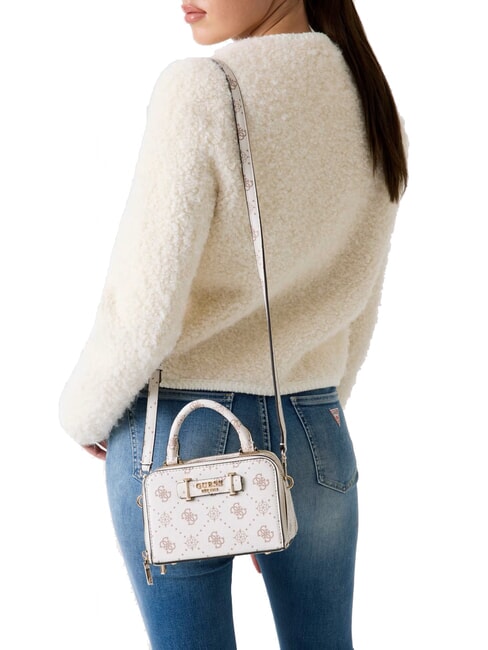 SILIA Micro bolso de mano, con bandolera logotipo de vainilla - Bolsos Mujer