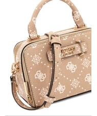 GUESS SILIA Micro bolso de mano, con bandolera logotipo de galletas - Bolsos Mujer - 3