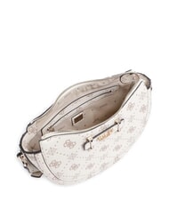 GUESS SILIA Bolso de hombro logotipo de vainilla - Bolsos Mujer - 3