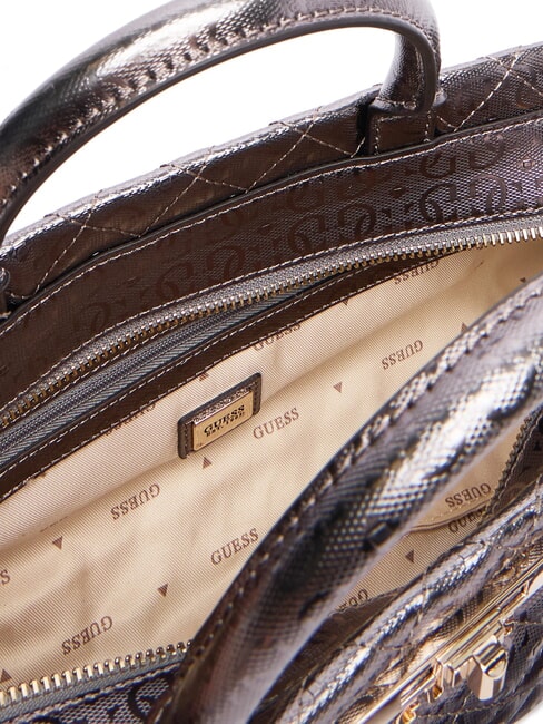 IDRA Bolso de mano, con bandolera peltre - Bolsos Mujer