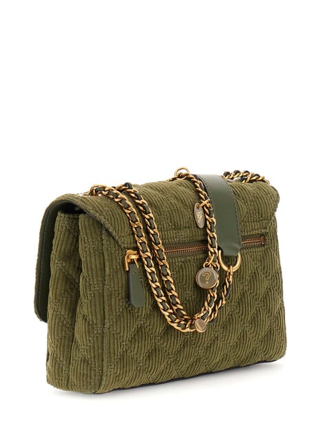 GIULLY Bolso de hombro / bandolera aceitunas - Bolsos Mujer