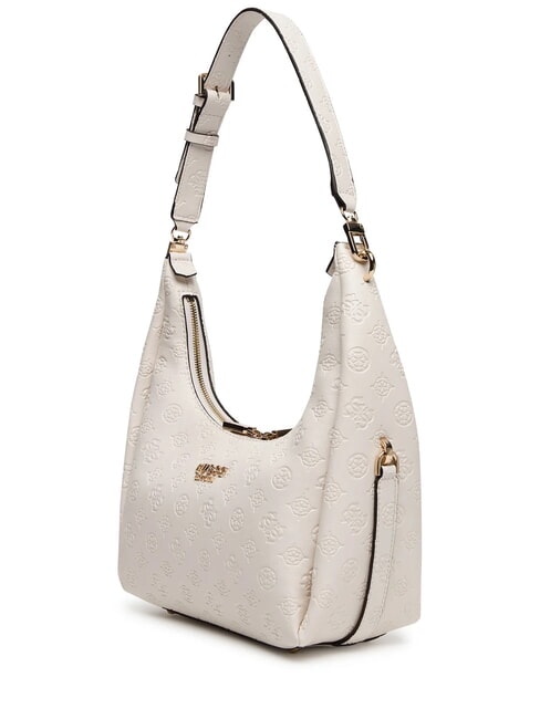 PHOEBE Bolso de hombro logotipo blanquecino - Bolsos Mujer
