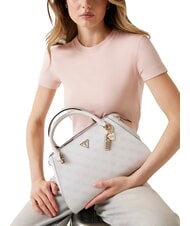 GUESS NOELLE 2 Bolso de mano, con bandolera logotipo blanco - Bolsos Mujer - 5