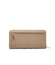 GUESS GIULLY 2 Cartera grande acolchada con cremallera BEIGE - Carteras Mujer - 3