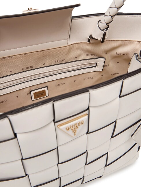 MAYLEE Bolsa de compras tejida OFFWHITE - Bolsos Mujer