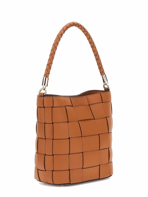 MAYLEE Mini bolso de hombro tipo cubo bolso shopper Albury caramelo - Bolsos Mujer