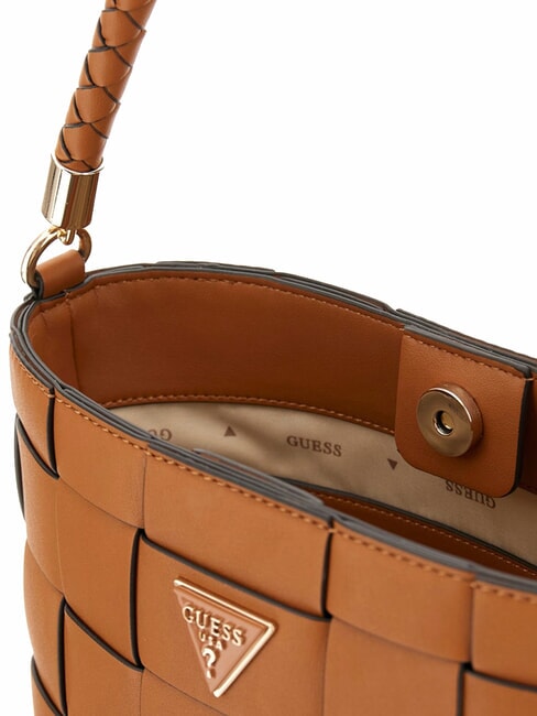 MAYLEE Mini bolso de hombro tipo cubo bolso shopper Albury caramelo - Bolsos Mujer