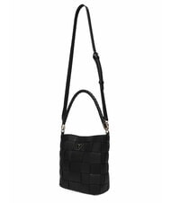 GUESS MAYLEE Mini bolso de hombro tipo cubo NEGRO - Bolsos Mujer - 3