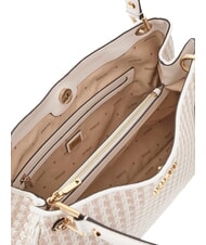 GUESS MIREMA Bolso de hombro blanco multi - Bolsos Mujer - 5