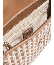 GUESS MIREMA  Bolso de mano, con bandolera camello m&uacute;ltiple - Bolsos Mujer - 4