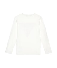 GUESS KIDS Camiseta de manga larga con pedrer&iacute;a sal blanca - Camiseta ni&ntilde;o - 2