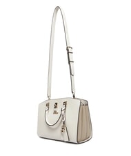 GUESS QUEENSLAND Bolso de mano, con bandolera blanco roto/gris topo - Bolsos Mujer - 3