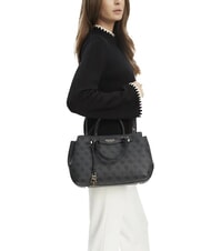 GUESS KATYA Bolso de mano, con bandolera bolsa de asas Vikky Large Roo Coalog - Bolsos Mujer - 4