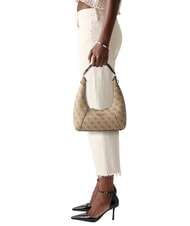 GUESS CALISTA Bolso de hombro LOGOTIPO DE LECHE - Bolsos Mujer - 4