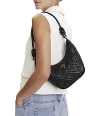 GUESS ADELASIA Bolso de hombro NEGRO - Bolsos Mujer - 5