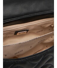 GUESS MELISANDRA Mini bolso con bandolera NEGRO - Bolsos Mujer - 6