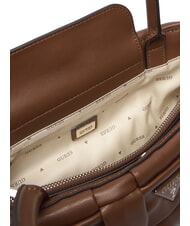 GUESS MARION Bolso de hombro COGNAC - Bolsos Mujer - 6