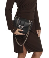 GUESS JANE Mini bolso de hombro NEGRO - Bolsos Mujer - 5