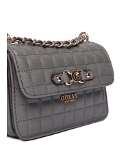 GUESS NADIRA Mini bolso de hombro pizarra - Bolsos Mujer - 4