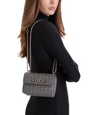 GUESS NADIRA Mini bolso de hombro pizarra - Bolsos Mujer - 5