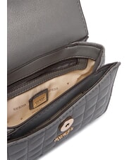 GUESS NADIRA Mini bolso de hombro pizarra - Bolsos Mujer - 6