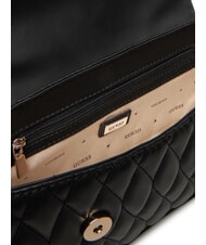 GUESS VALLA Bolso de mano, con bandolera NEGRO - Bolsos Mujer - 6