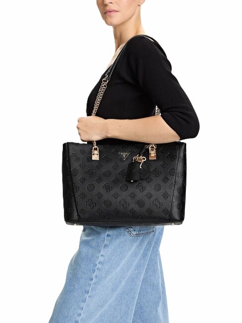 TISHA Bolso de hombro logotipo de medianoche - Bolsos Mujer