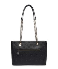 GUESS TISHA Bolso de hombro logotipo negro - Bolsos Mujer - 4