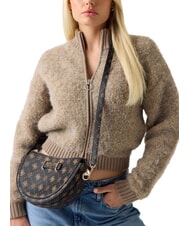 GUESS SILIA Bolso de hombro logotipo expreso - Bolsos Mujer - 4