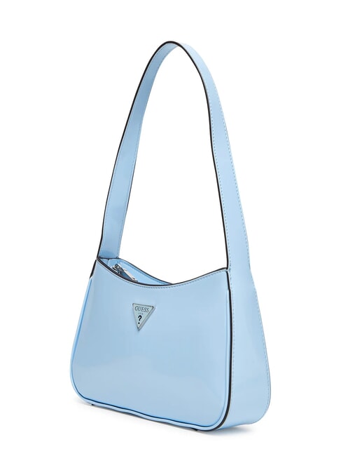 ARNELA Bolso de hombro brillante cielo azul - Bolsos Mujer