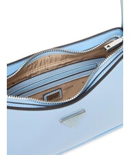 GUESS ARNELA Bolso de hombro brillante cielo azul - Bolsos Mujer - 6