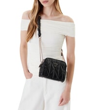 GUESS ALDINA Mini bolso de hombro NEGRO - Bolsos Mujer - 2