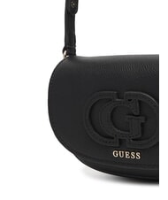 GUESS CALEBRA Mini bolso de hombro NEGRO - Bolsos Mujer - 4
